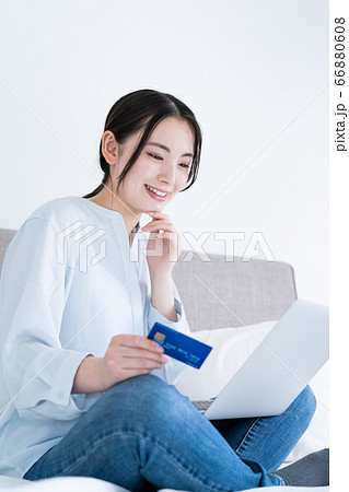 キャッシュレス決済　ネットショッピング 66880608