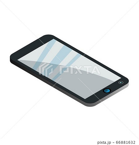 Vector Isometric Smartphone 3d isolated on white 66881632