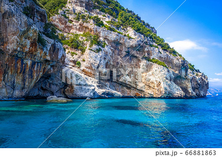 Cala Mariolu beach in Orosei Golf, Sardinia, Italy 66881863