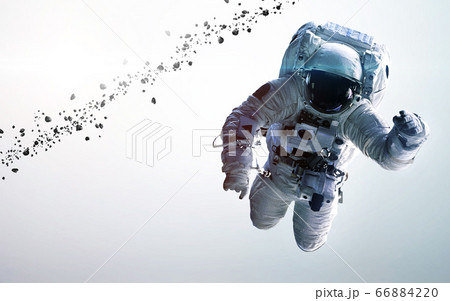 Astronaut in outer space 66884220