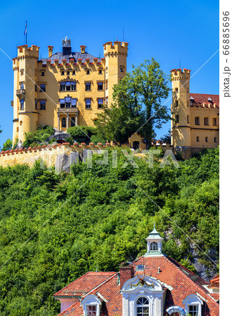 Hohenschwangau Castle near Fussen, Bavaria, Hohenschwangau Castle near Fussen, Bavaria, 66885696
