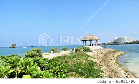 万座ビーチ 東屋 万座ビーチ 東屋 66891796
