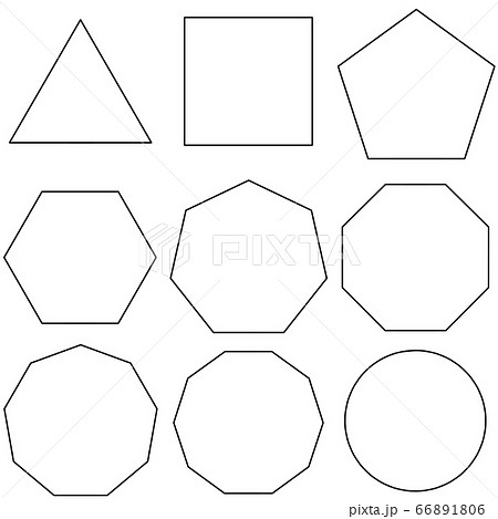 正多角形 正多角形 66891806