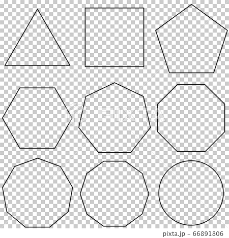正多角形 正多角形 66891806