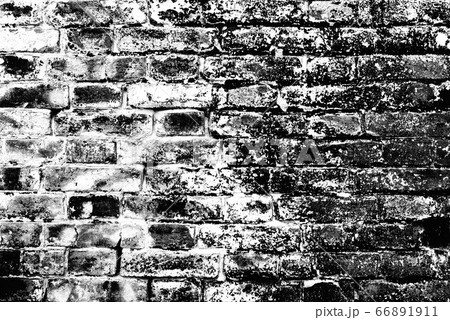Texture of a brick wall with cracks and scratches 66891911