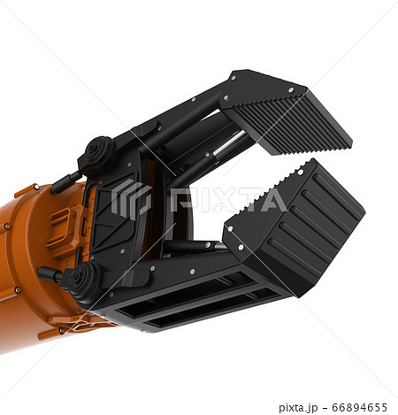 Robotic arm isolated 66894655