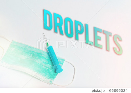 Word writing text Droplets. Business concept for 66896024