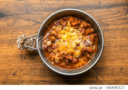 チリビーンズ　チリコンカン　Chili con carne 66896327