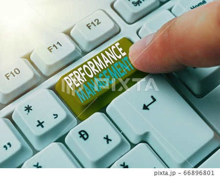 Writing note showing Performance Management 66896801