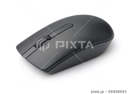 Black wireless computer mouse 66898665