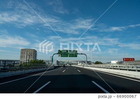 第三京浜有料道路風景 第三京浜有料道路風景 66900067