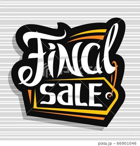 Vector logo for Final Sale 66901046