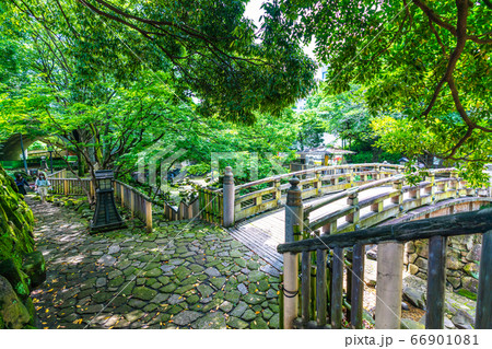 日本の東京都市景観 音無親水公園などを望む＝北区 66901081