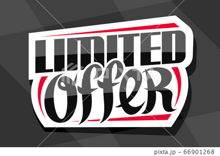 Vector logo for Limited Offer Vector logo for Limited Offer 66901268