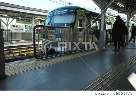 洗足池駅　東急池上線7000系 66901779