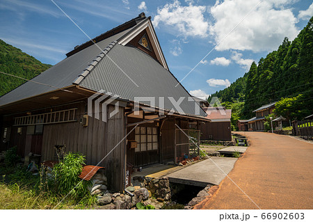 福井県にある熊川宿 古民家 鯖街道 福井県にある熊川宿 古民家 鯖街道 66902603