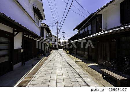 竹原の街並み　広島県竹原市 66903197