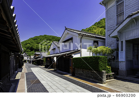 竹原の街並み　広島県竹原市 66903200