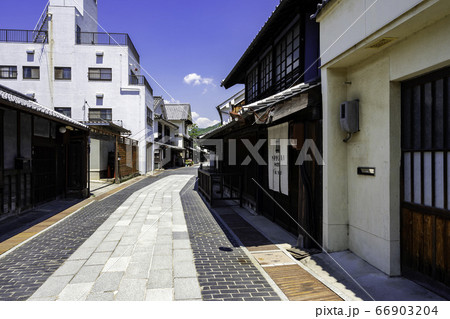 竹原の街並み　広島県竹原市 66903204