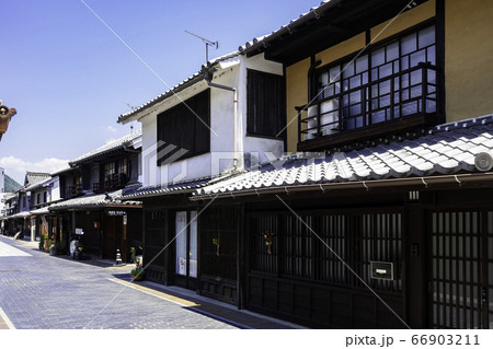 竹原の街並み　広島県竹原市 66903211