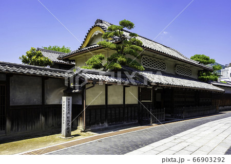 竹原の街並み　松阪家住宅　広島県竹原市 66903292
