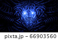 Angry devil with sparkling eyes. 66903560