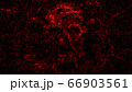 Bloody skull abstraction into small debris. 66903561