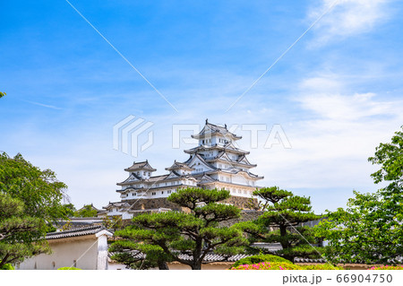 《兵庫県》姫路城・初夏 66904750