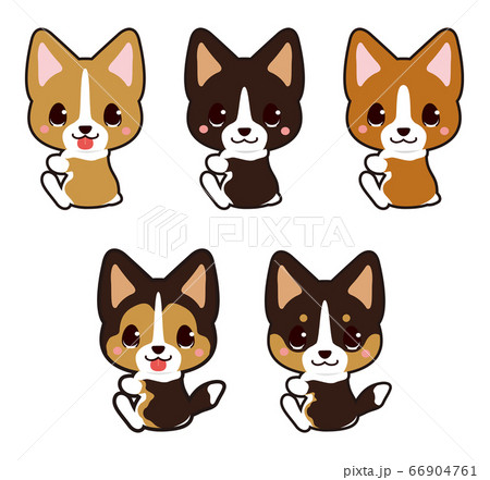 くっつきアニマル（コーギー） 66904761