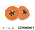 papaya isolated on white background 66906004