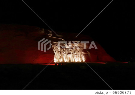 エジプトの世界遺産アブ・シンベル神殿(Temples of Abu Simbel) 66906375