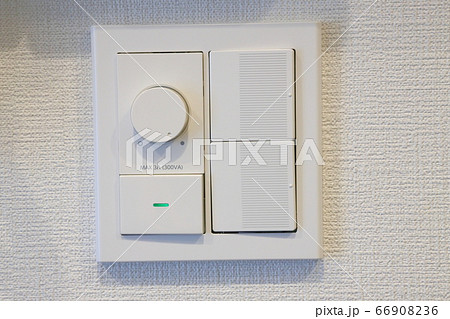 照明のスイッチパネル_調光器付きのパネル 照明のスイッチパネル_調光器付きのパネル 66908236