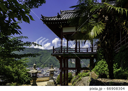 竹原の街並み 西方寺 普明閣 広島県竹原市 竹原の街並み 西方寺 普明閣 広島県竹原市 66908304