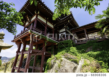 竹原の街並み 西方寺 普明閣 広島県竹原市 竹原の街並み 西方寺 普明閣 広島県竹原市 66908306