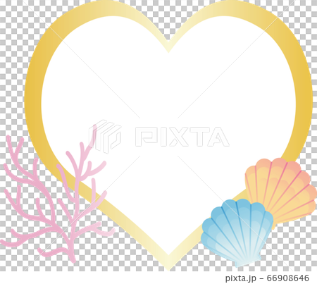 Summer image frame Speech frame Decorative frame Copy space 66908646