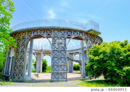 十文字山公園展望台の風景 十文字山公園展望台の風景 66909953