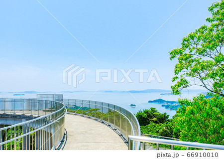 十文字山公園展望台の風景 十文字山公園展望台の風景 66910010