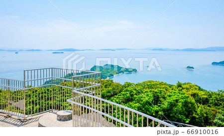 十文字山公園展望台の風景 十文字山公園展望台の風景 66910016