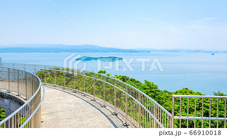 十文字山公園展望台の風景 十文字山公園展望台の風景 66910018