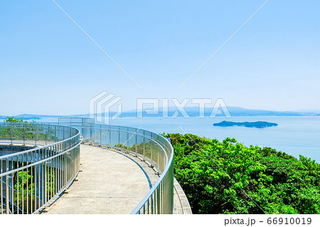 十文字山公園展望台の風景 十文字山公園展望台の風景 66910019