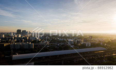 High top view of city buildings High top view of city buildings 66912962