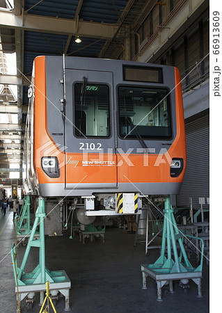 ニューシャトル・丸山車両基地にて ニューシャトル・丸山車両基地にて 66913609