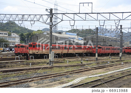 米子駅から望む、後藤総合車両所運用検修センター 米子駅から望む、後藤総合車両所運用検修センター 66913988
