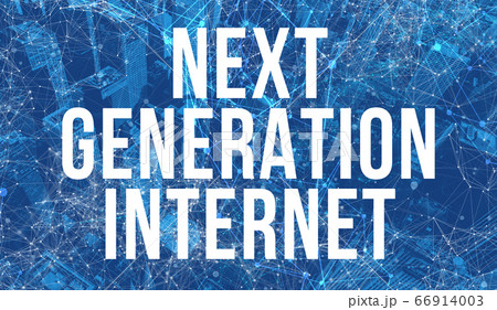 Next Gen Internet theme with abstract cityscape Next Gen Internet theme with abstract cityscape 66914003