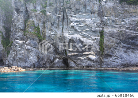 北海道　夏　積丹半島　積丹ブルー 66918466