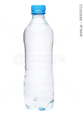 Plastic bottle of drinking water isolated on white background with clipping path 66920312
