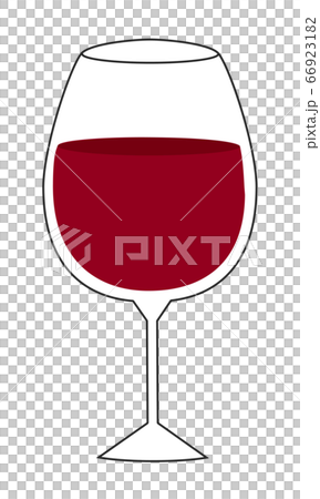 赤ワイン グラス イラスト素材 ベクター のイラスト素材