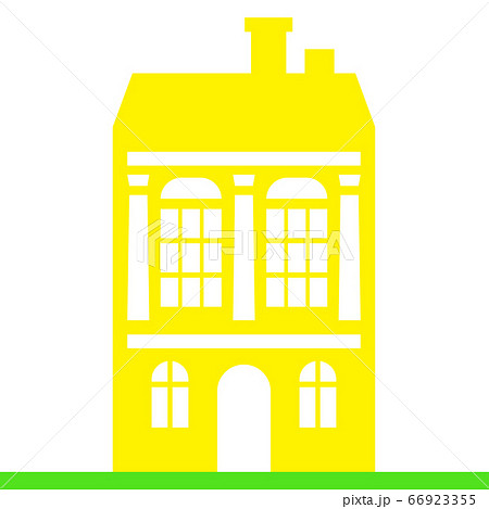 Vector dutch house for concept design. Facade of Vector dutch house for concept design. Facade of 66923355