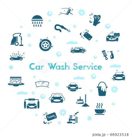 car wash icons car wash icons 66923518