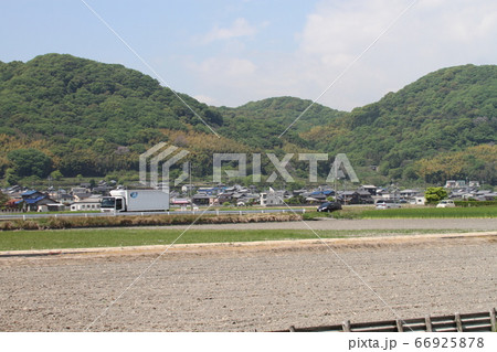 岡山市サウスビレッジからの田園風景 岡山市サウスビレッジからの田園風景 66925878